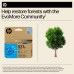 HP 937e EvoMore Cyan Original Ink Cartridge