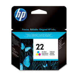 HP 22 Tri-color Original Ink Cartridge
