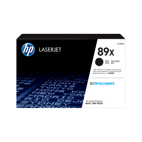 HP 89X High Yield Black Original LaserJet Toner Cartridge