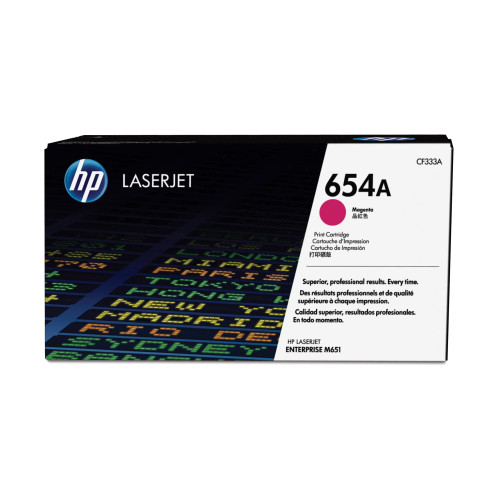 HP 654A Magenta Original LaserJet Toner Cartridge