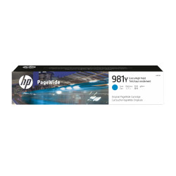 HP 981Y Extra High Yield Cyan Original PageWide Cartridge