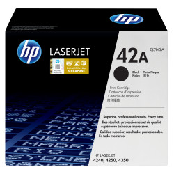 HP 42A Black Original LaserJet Toner Cartridge