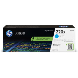 HP 220X Cyan Original LaserJet Toner Cartridge