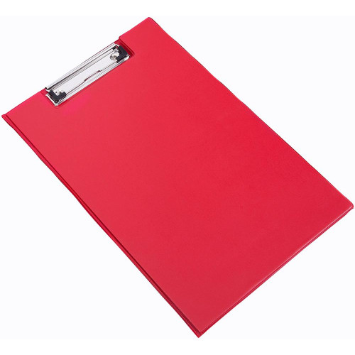 Rapesco Red Foldover Clipboard A4/foolscap Vfdcb0r3