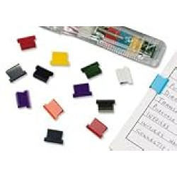 Rapesco Supaclip 40 Refill Clips For 40 Sheets Of 80gsm Multicoloured