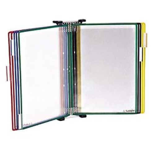 Tarifold Technic Wall Display Unit with 5 Clip-on Index Tabs and 10 Pockets A4 Assorted A4 Ref 414109 (B000J6BWE8)