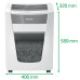 Leitz IQ Office Pro paper shredder Cross shredding 55 dB 23 cm White