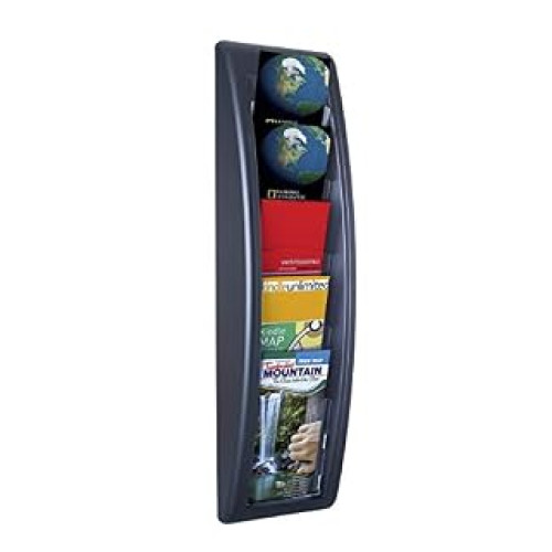 5 Pocket Letter Quick Fit Systems Literature Display Finish: Black (B000J69F7E)