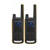 Motorola T82 Extreme Twin Pack two-way radio 16 channels Black, Orange