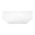 MSA 10115836 8 in. x 17 in. x .04 in. V-Gard Contoured Visor - Clear