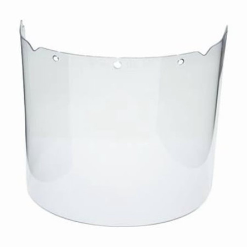 MSA 8  X 17  X 0.098  Clear Proprionate Chmcl Splash Visor For V-Gard System Frames