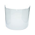 MSA 8  X 17  X 0.098  Clear Proprionate Chmcl Splash Visor For V-Gard System Frames