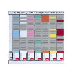 Nobo T-Card Office Planner Kit 24 Slot