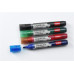 Nobo Liquid Ink Whiteboard Pens Bullet Tip 6 Pack