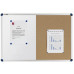 Nobo Classic Combi Felt/Steel Noticeboard 120x90cm