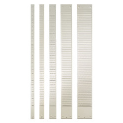 Nobo T-Card Metal Panels Size 3, 54 Slot