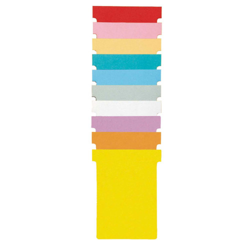 Nobo T-Cards Size 4 White (100)