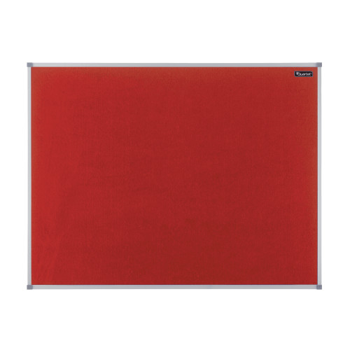Nobo Basic Fixed bulletin board Red Felt