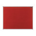 Nobo Basic Fixed bulletin board Red Felt