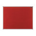 Nobo Basic insert notice board Red Aluminium