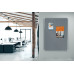 Nobo Premium Plus insert notice board Indoor Blue Aluminium