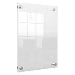 Nobo Premium Plus A4 Clear Acrylic Wall Mounted Poster Frame