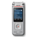 Philips DVT4115 Digital Voice Tracer Flash card Chrome, Silver