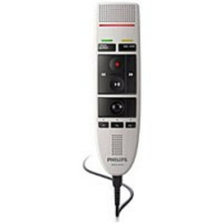 Philips SpeechMike USB LFH3200 - Microphone - black  warm gray