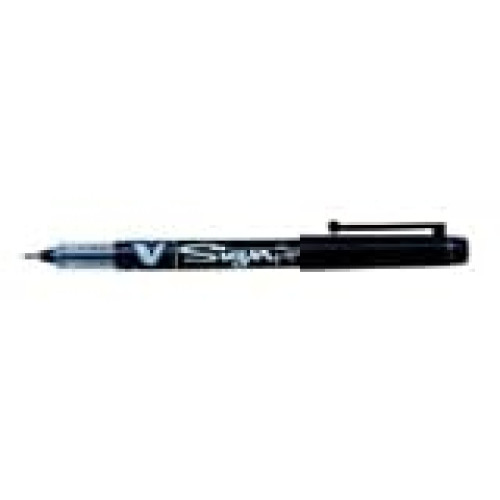 Pilot Sign Liquid Ink Rollerball Pen Black Pack Of 12