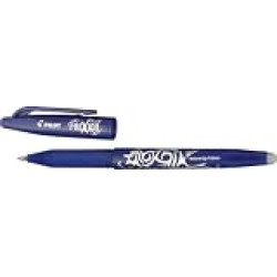 Pilot FriXion Ball Erasble Gel Ink Stick Pen Fine Tip 0.7 mm Blue