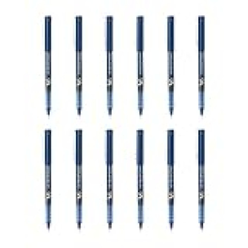 Pilot Hi-Tecpoint V7 Rollerball Stick Pen Fine Tip 0.7 mm Blue