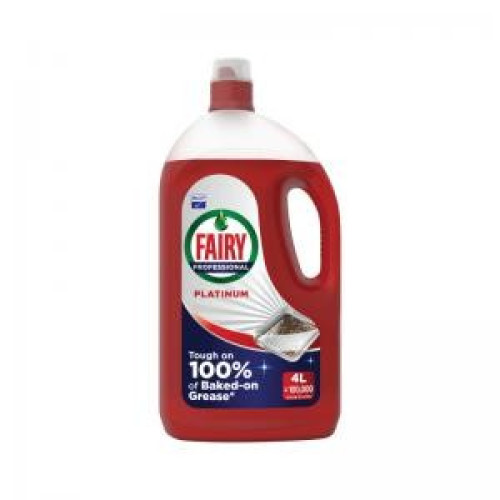 Fairy Professional Washing up Liquid Platinum 4 Litres Pack of 2