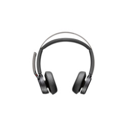 HP Poly Voyager Focus 2 Microsoft Teams Certified USB-C-C Headset +USB-C/A Adapter +Charging Stand