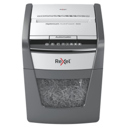 Rexel Optimum AutoFeed+ 50X paper shredder Cross shredding 55 dB 22 cm Black, Silver