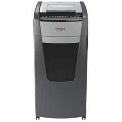Rexel Optimum AutoFeed+ 750M paper shredder Micro-cut shredding 55 dB 23 cm Black, Silver