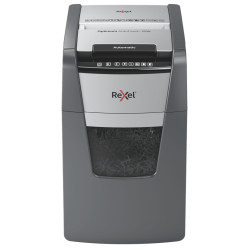 Rexel Optimum AutoFeed+ 150X paper shredder Cross shredding 55 dB 22 cm Black, Silver
