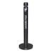 Rubbermaid Commercial R1-BK Smoker’s Pole  Round  Steel  Black
