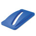 Rubbermaid Slim Jim Paper Recycling Top  20.38w x 11.38d x 2.75h  Dark Blue
