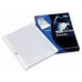 Rexel Superfine Top Opening Embossed A4 Pocket Clear (100)