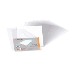 Rexel Nyrex™ A4 Cut Flush Folders Clear (25)
