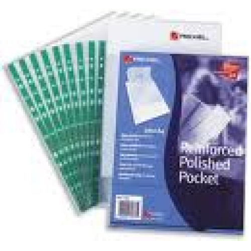 Rexel Reinforced Top Opening Pockets (100)
