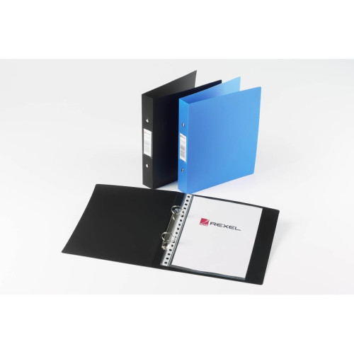 Rexel Budget 2 Ring Binder A5 Blue