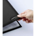 Rexel Soft Touch Smooth A4 Display Book 24 Pocket Black