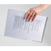 Rexel Anti-Slip A4 Folders Clear (25)