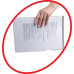 Rexel Anti-Slip A4 Folders Clear (25)