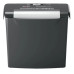 Rexel S206 paper shredder Strip shredding 22 cm Black, Silver