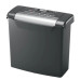 Rexel S206 paper shredder Strip shredding 22 cm Black, Silver