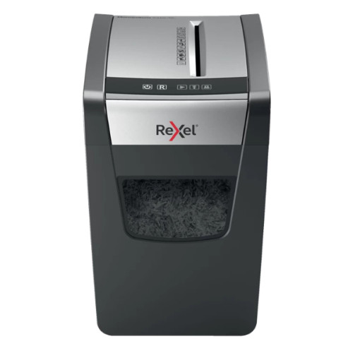 Rexel X410-SL paper shredder Cross shredding 22 cm Black, Silver