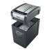 Rexel X410-SL paper shredder Cross shredding 22 cm Black, Silver