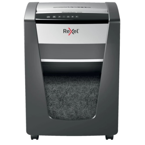Rexel X420 paper shredder Cross shredding 60 dB 23 cm Black, Silver